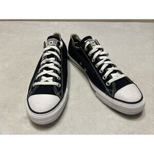 Converse Chuck Taylor Men’s Shoes Size 10 Black White All Star Ox Sneakers M9166